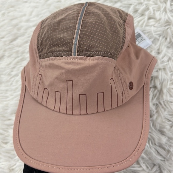NWT Lululemon Drawstring Hiking Cap Pink Clay / Ancient Copper main image 5